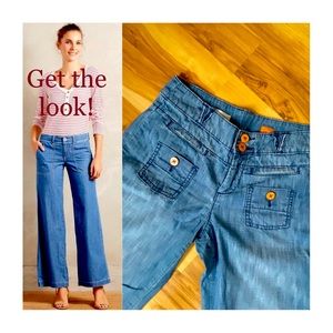 Pilcro and the letter press Jeans